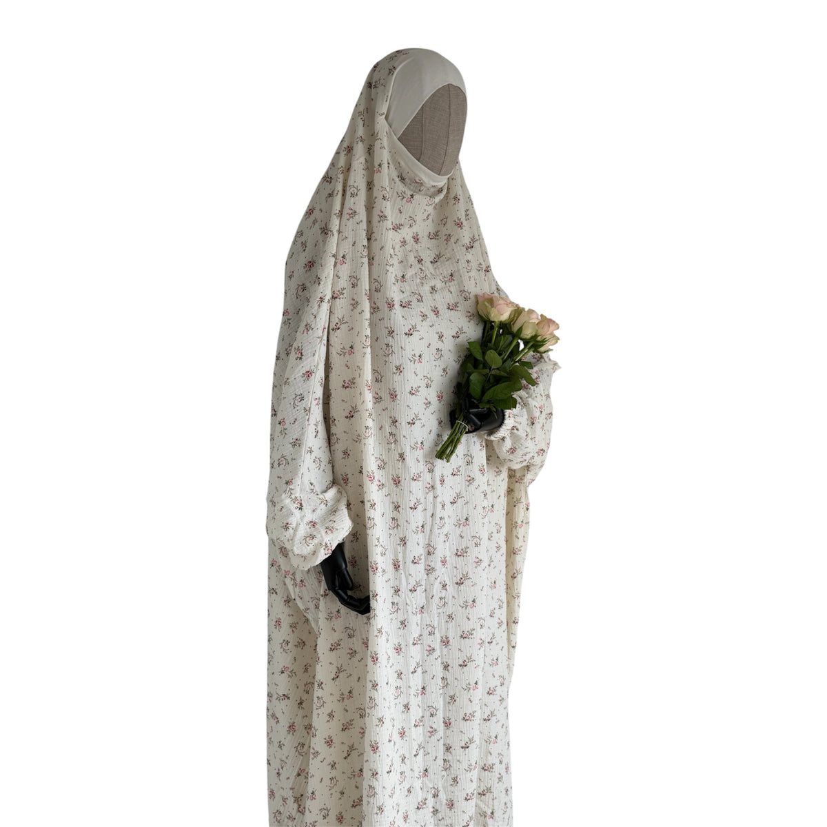 Gebets Jilbab aus Musselin