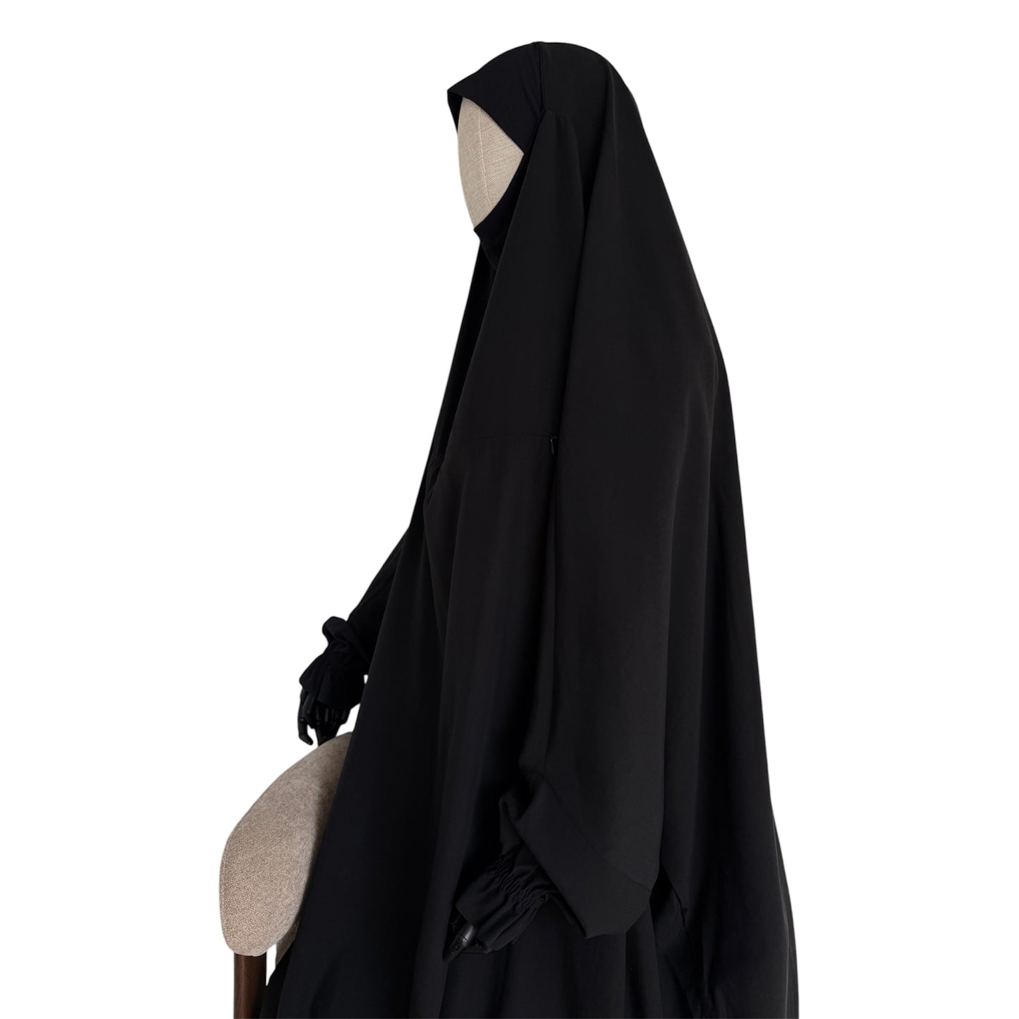 Jilbab aus Cupro mit Stillfunktion