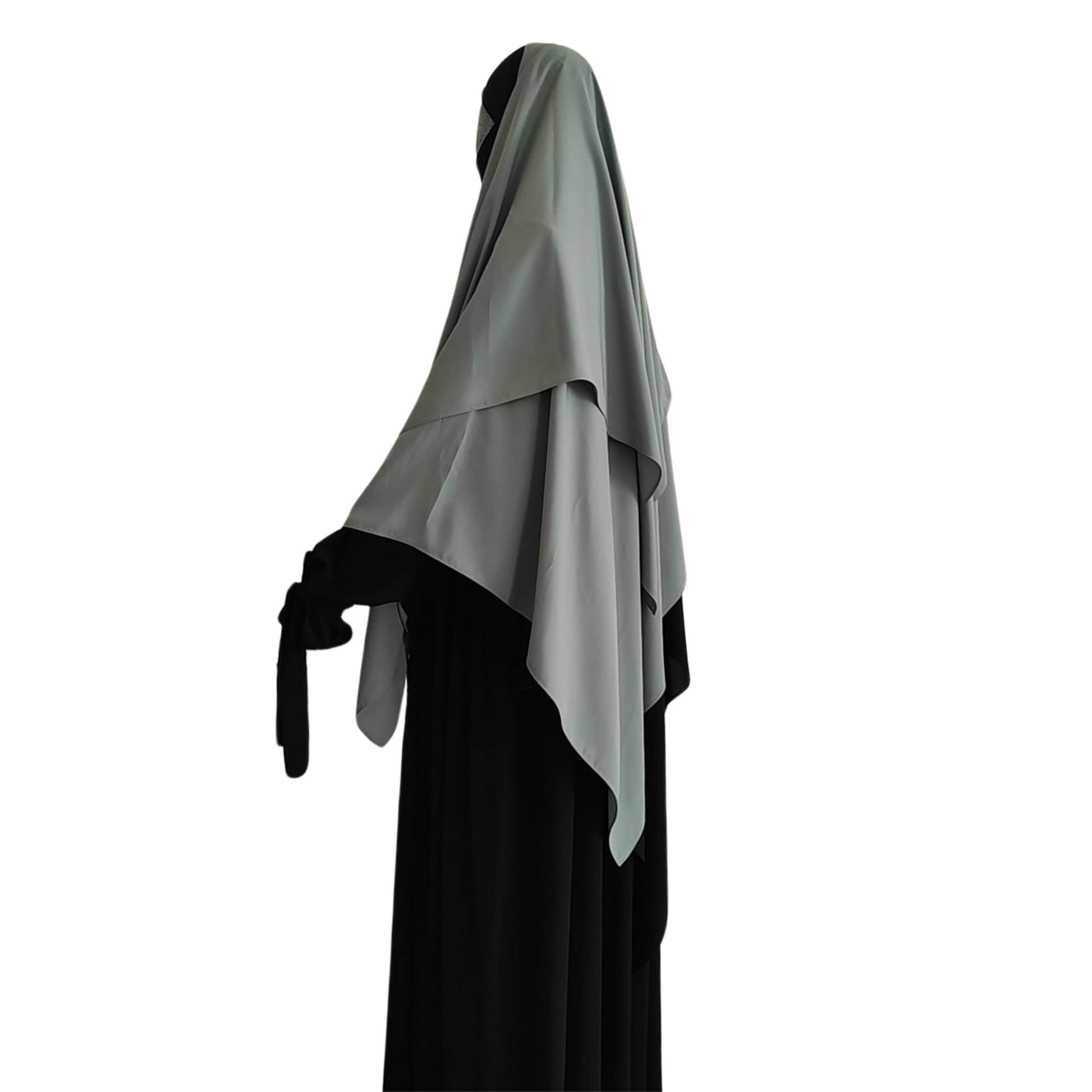 Khimar 1/3 Lagig (2 Farbig)