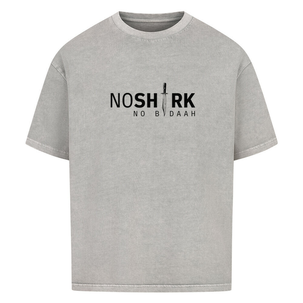 No Shirk - Oversized Shirt Washed Grey