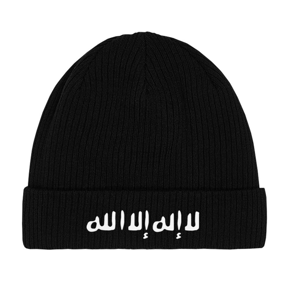 Beanie Unisex Schwarz