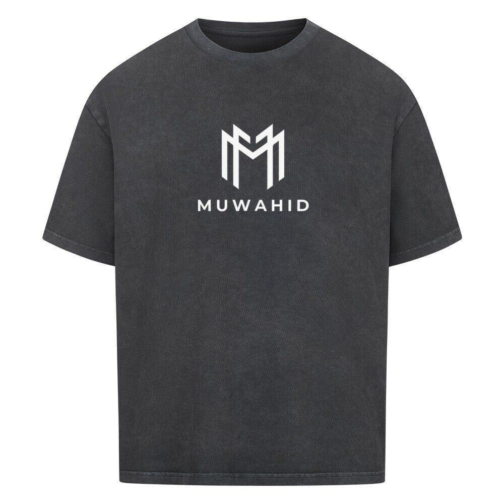 Muwahid - Oversized Shirt Washed Black