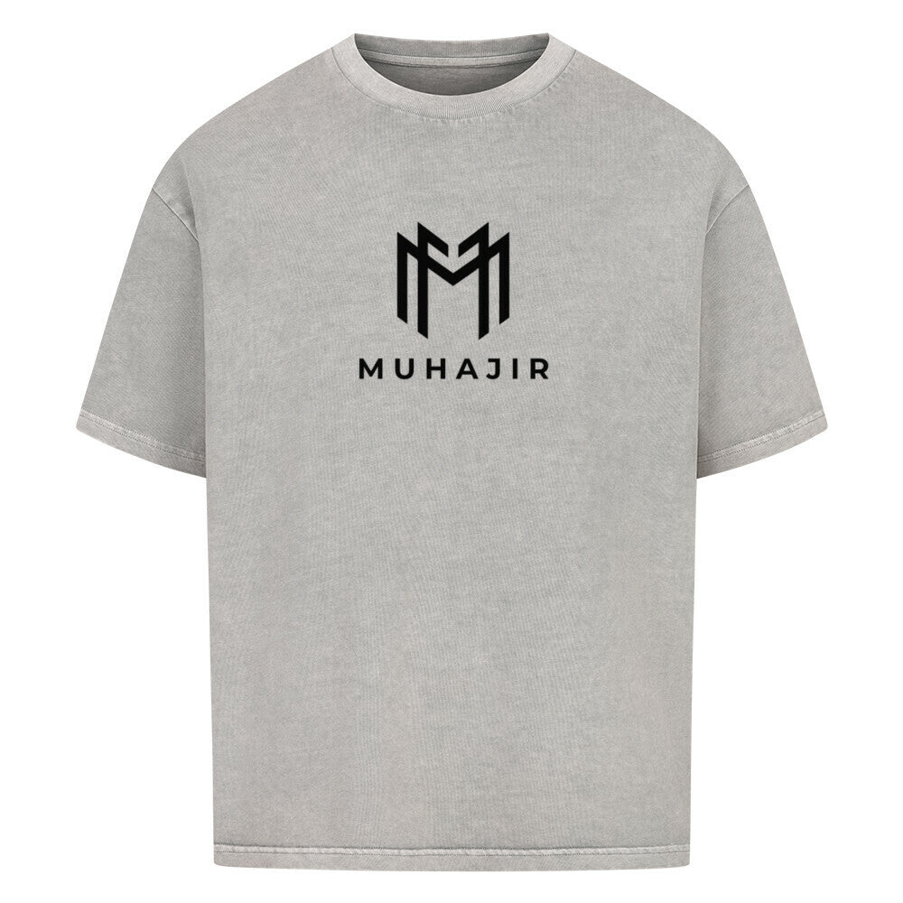 Muhajir - Oversized Shirt Washed Grey