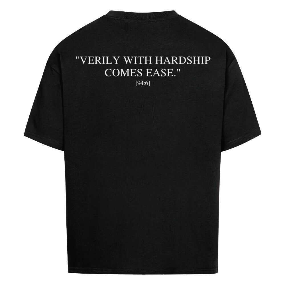 Hardship - Oversized Shirt Schwarz