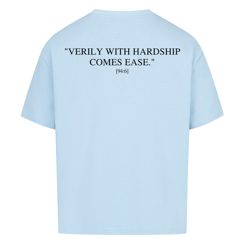 Hardship - Oversized Shirt Babyblau