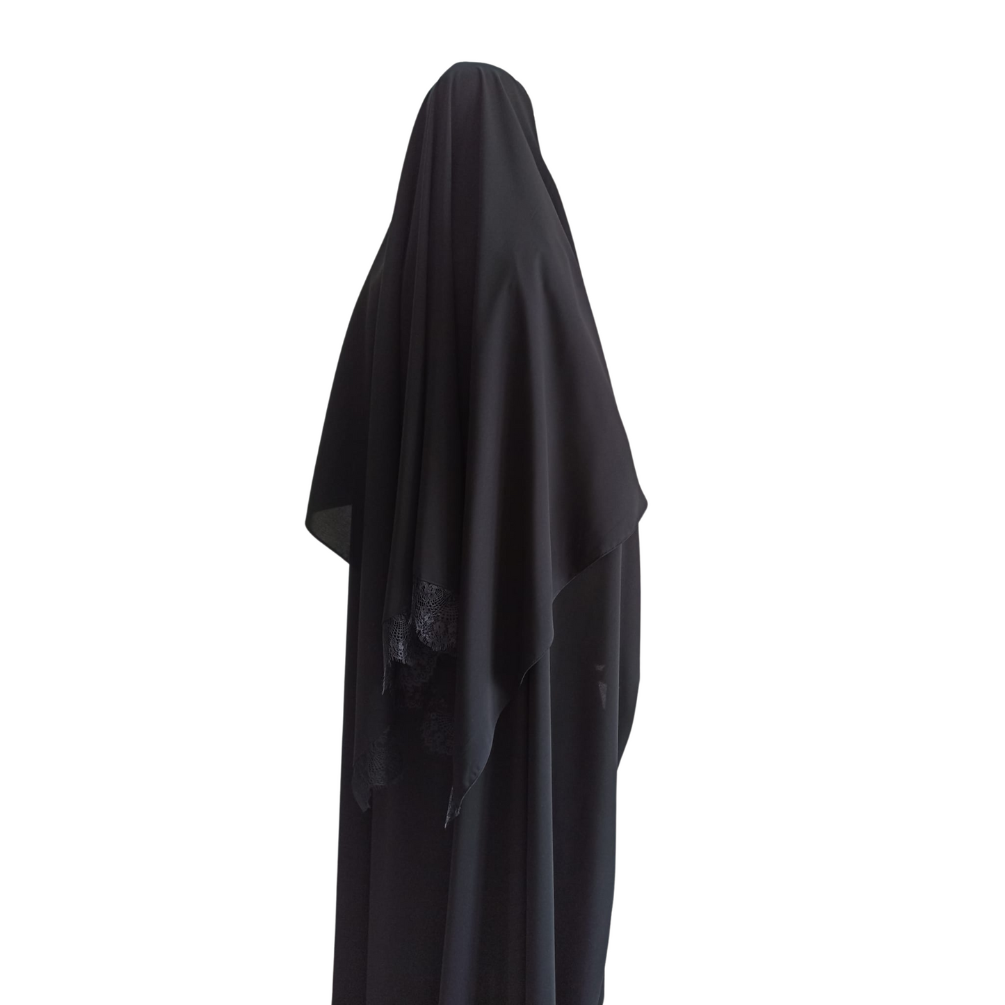 Khimar mit Spitze