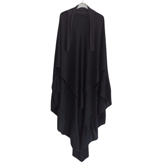 Khimar mit Rüschchen