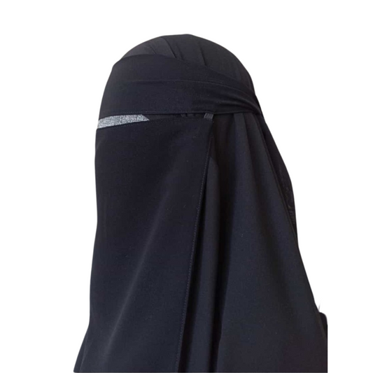 Niqab 1 Lagig "Pull-Down"