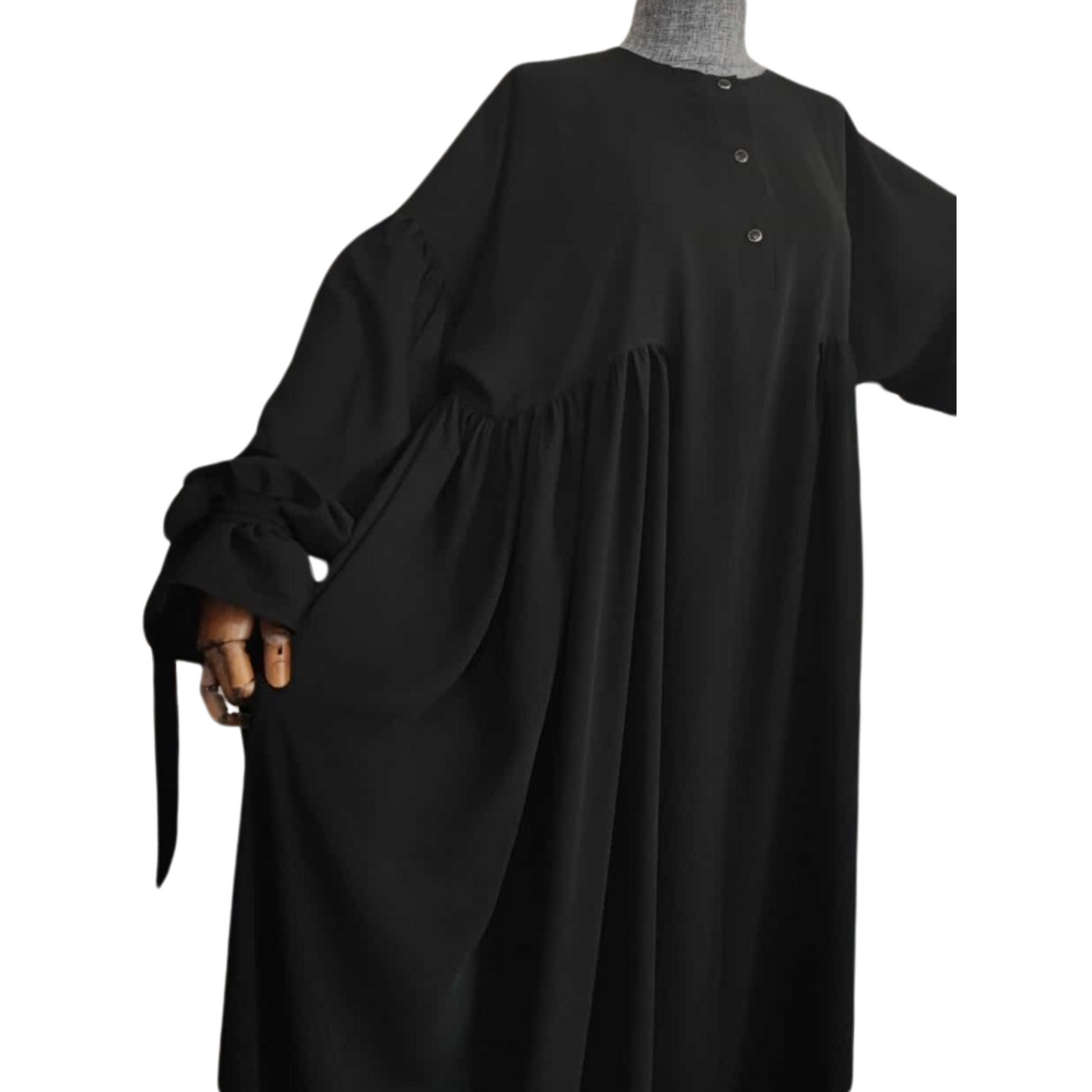 Rüschchen Abaya Huda mit Stillfunktion