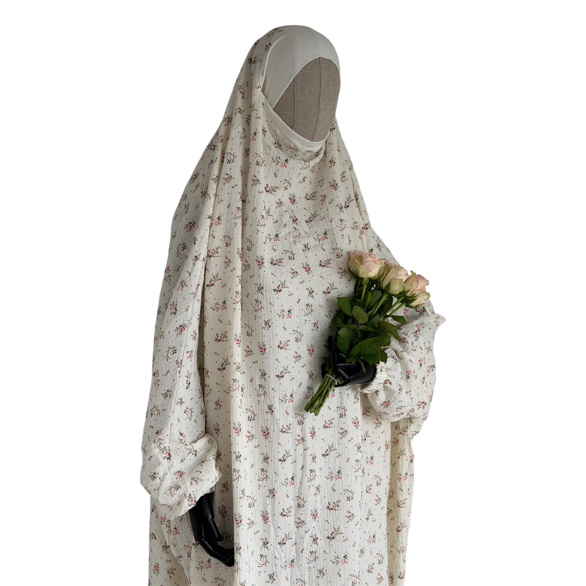 Gebets Jilbab aus Musselin