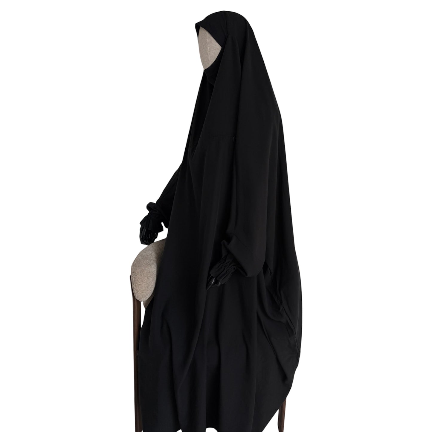 Jilbab aus Cupro mit Stillfunktion