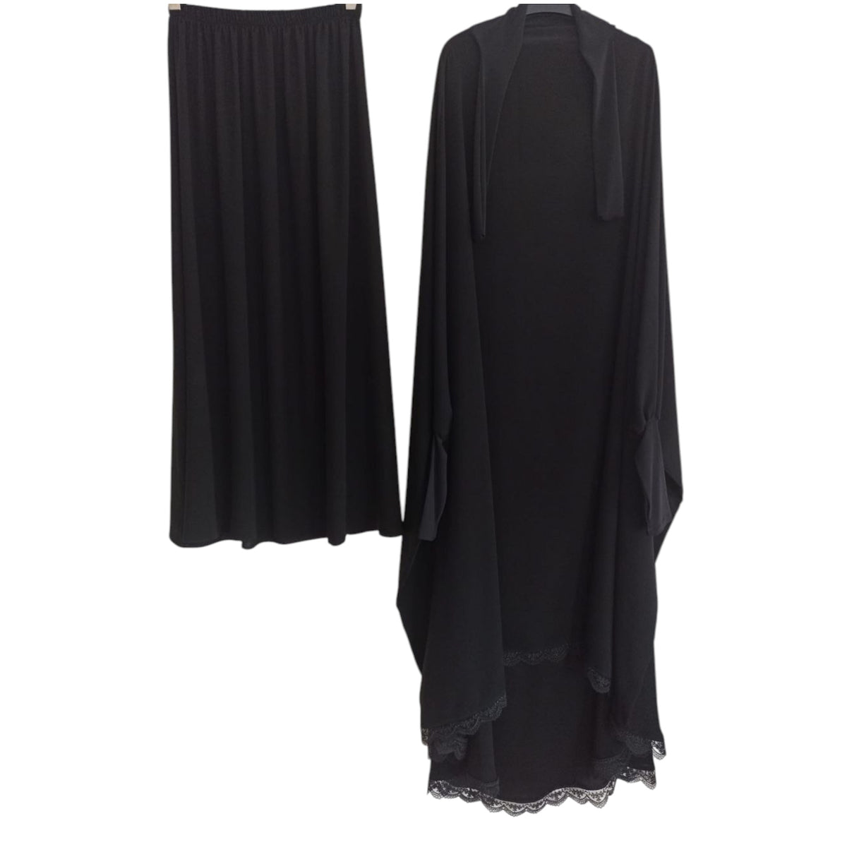 Khimar Set mit Spitze