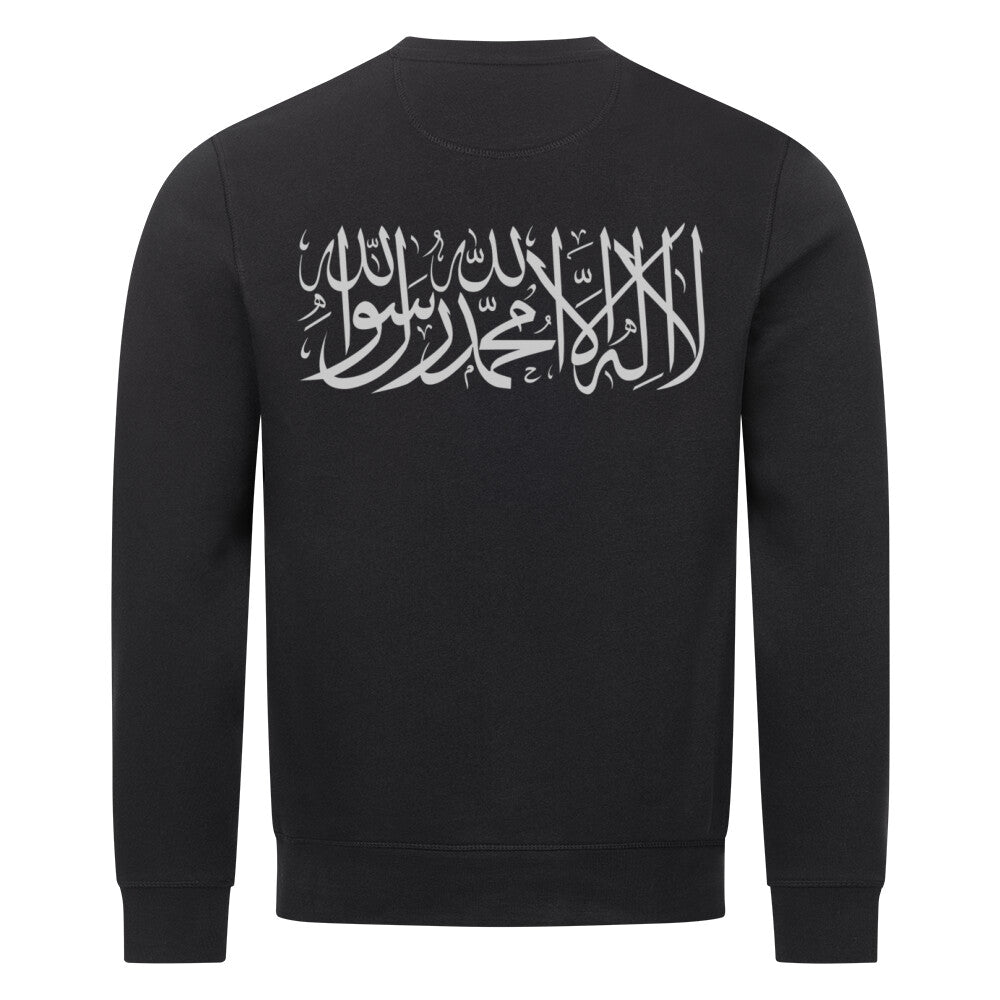 Shahada - Premium Organic Sweatshirt Schwarz