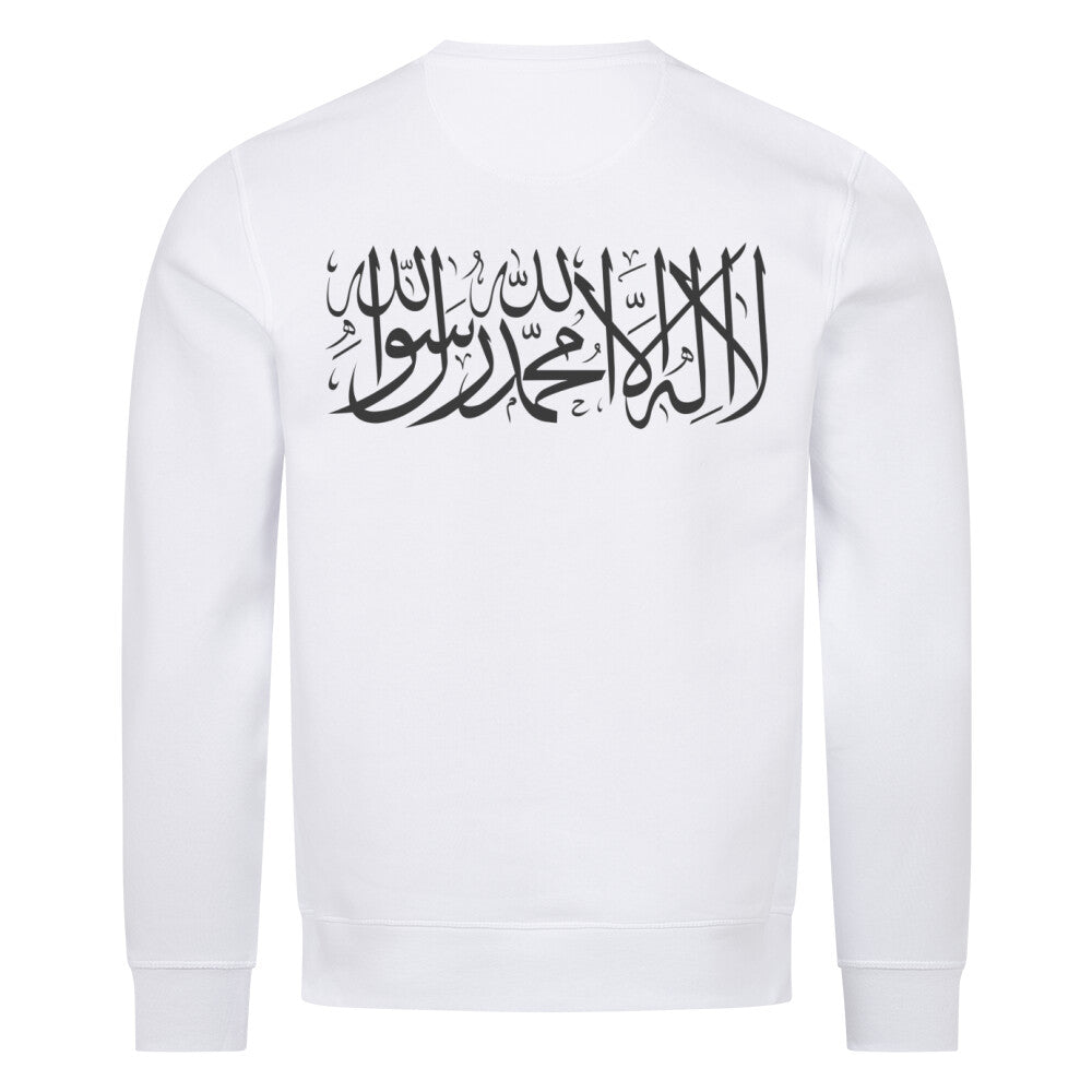 Shahada - Premium Organic Sweatshirt Weiß