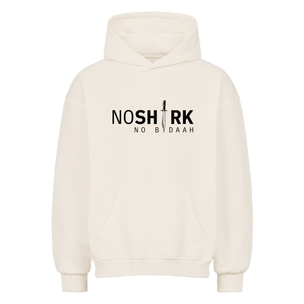 No Shirk - Oversized Hoodie Natural Raw